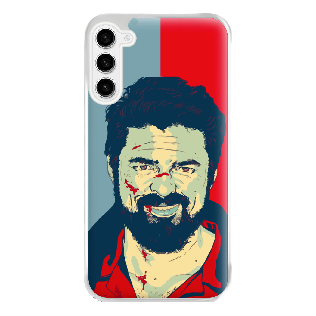 Billy Butcher Face Phone Case for Galaxy S23FE