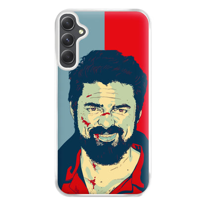 Billy Butcher Face Phone Case for Galaxy A34