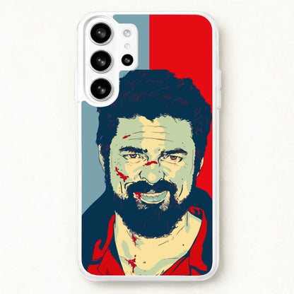 Billy Butcher Face Phone Case for Galaxy S26 Ultra