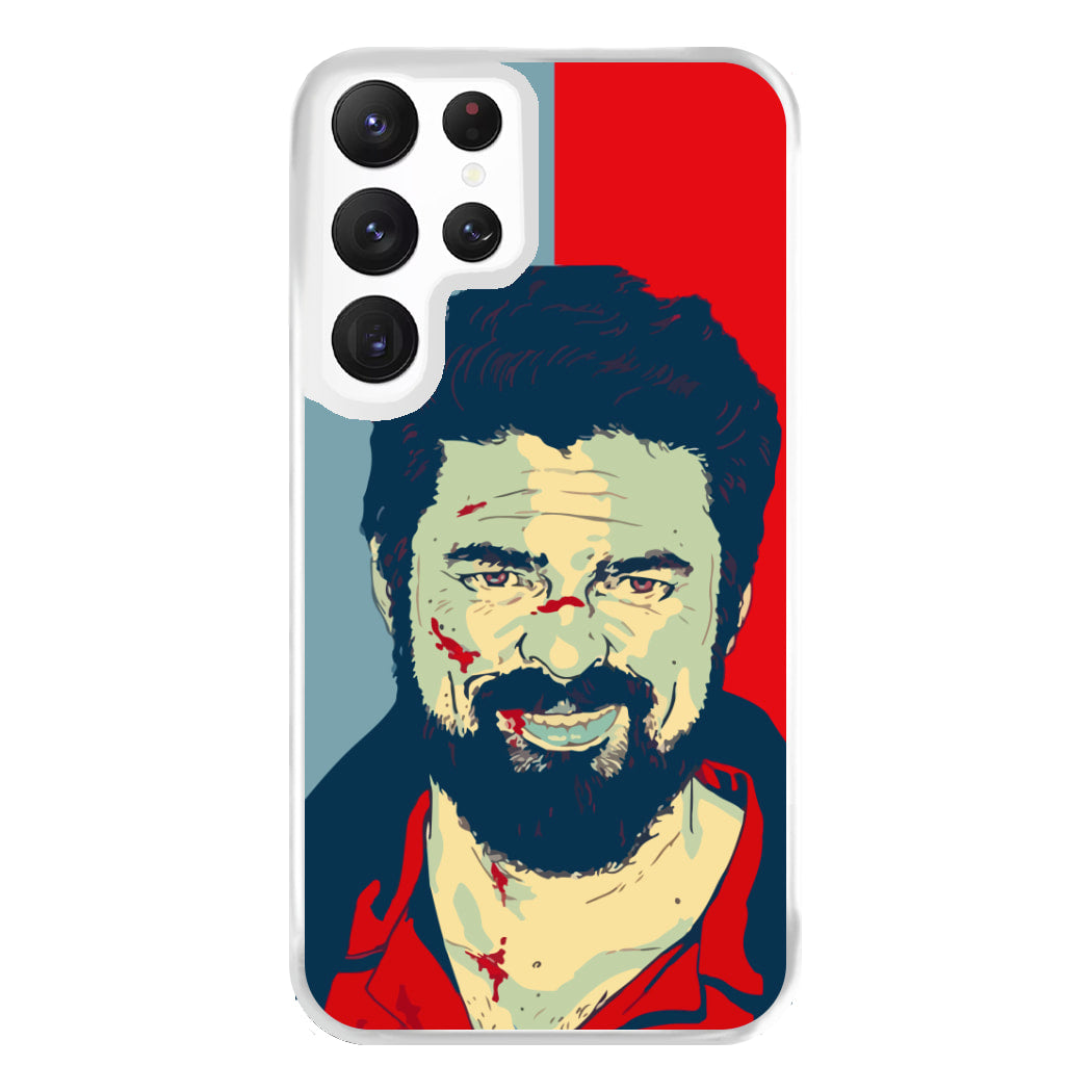 Billy Butcher Face Phone Case for Galaxy S22 Ultra