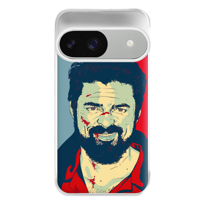 Billy Butcher Face Phone Case for Google Pixel 9 / 9 Pro