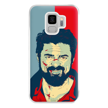 Billy Butcher Face Phone Case for Galaxy S9 Plus