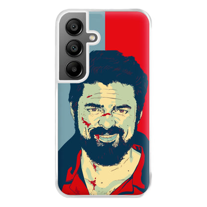 Billy Butcher Face Phone Case for Galaxy A55