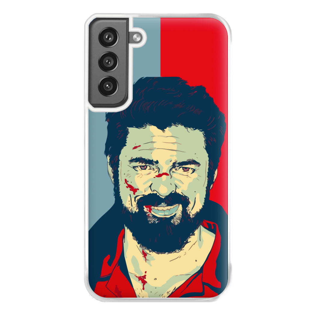 Billy Butcher Face Phone Case for Galaxy S21FE