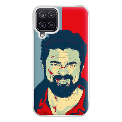 Billy Butcher Face Phone Case for Galaxy A12