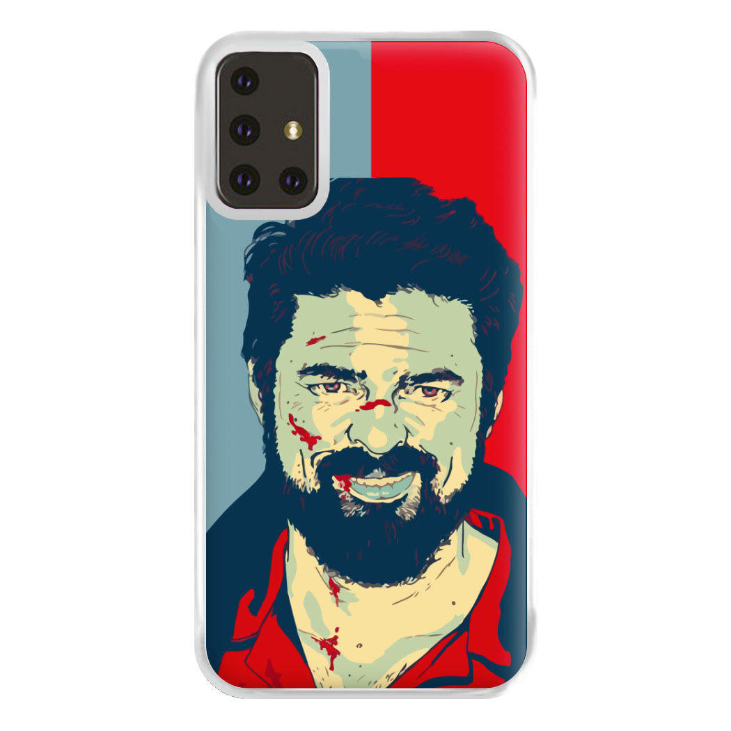 Billy Butcher Face Phone Case for Galaxy A71