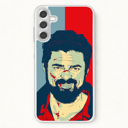 Billy Butcher Face Phone Case for Galaxy A57