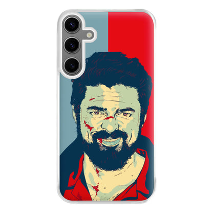 Billy Butcher Face Phone Case for Galaxy S24FE