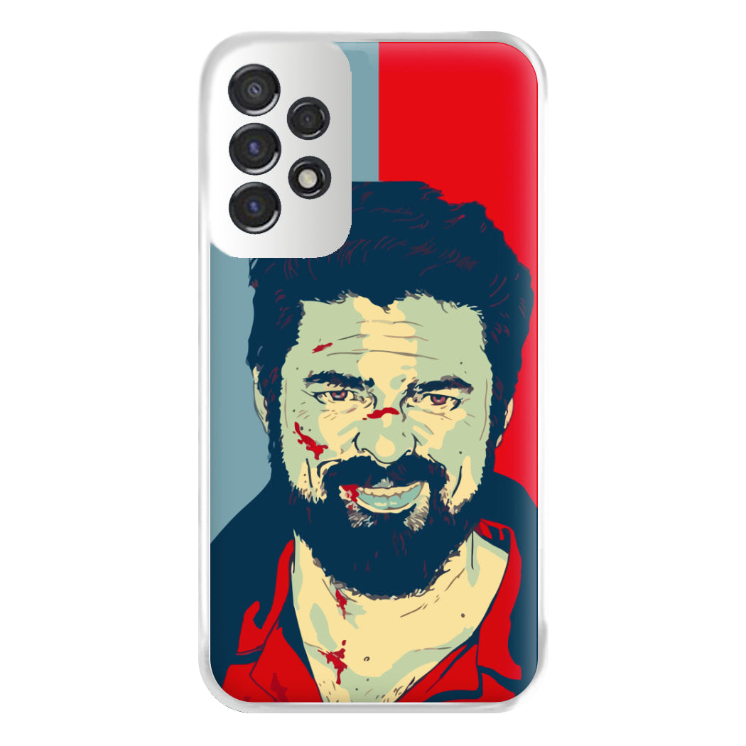 Billy Butcher Face Phone Case for Galaxy A53