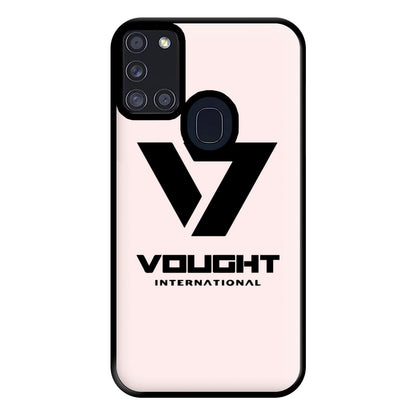 Vought Logo Phone Case for Galaxy A21s