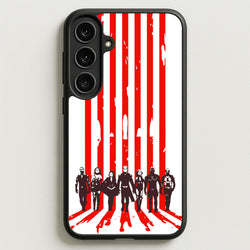 The Seven Silhouettes Phone Case for Galaxy S25FE