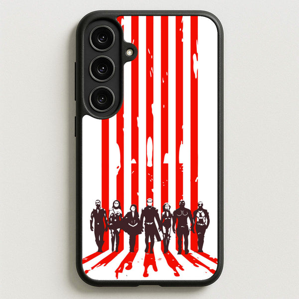 The Seven Silhouettes Phone Case for Galaxy S25FE