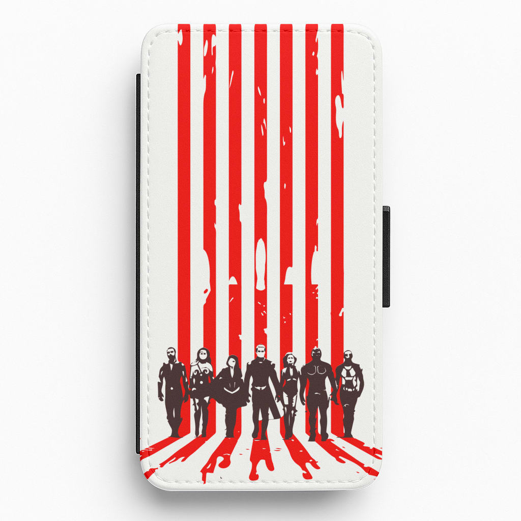 The Seven Silhouettes Flip / Wallet Phone Case