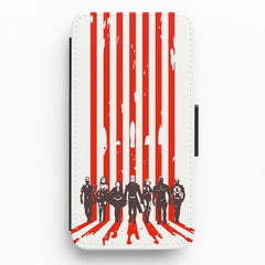 The Seven Silhouettes Flip / Wallet Phone Case