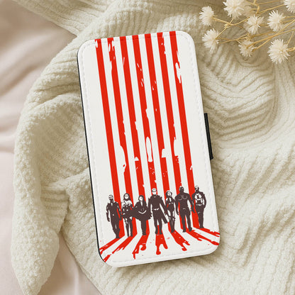 The Seven Silhouettes Wallet Phone Case