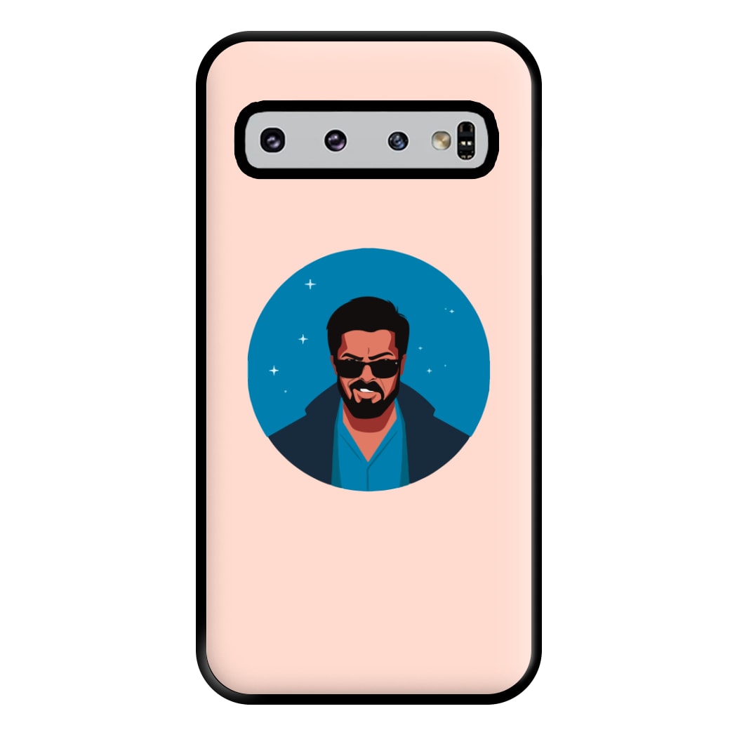 Billy Butcher Circle Phone Case for Galaxy S10 Plus