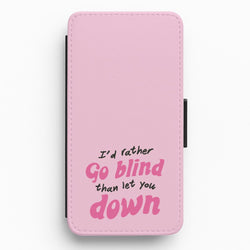 I'd Rather Go Blind Flip / Wallet Phone Case