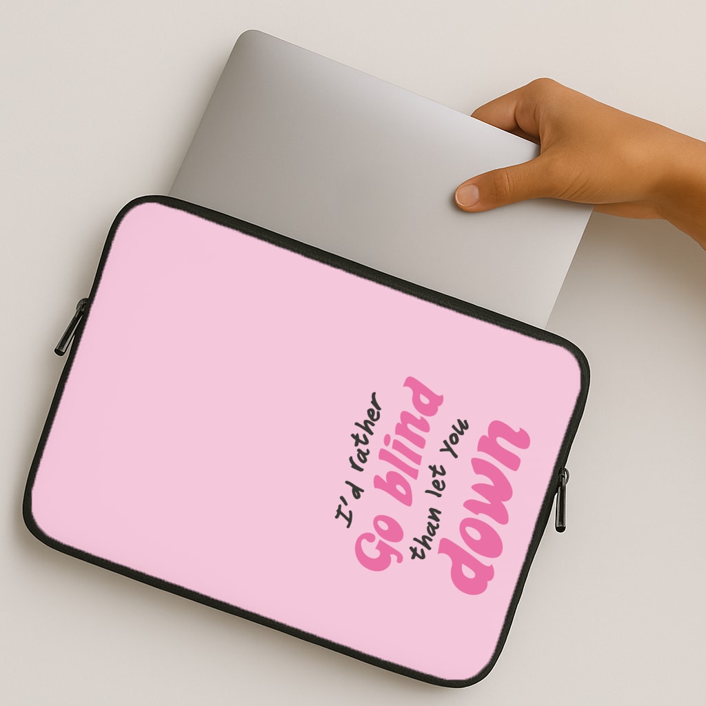 I'd Rather Go Blind MacBook Case