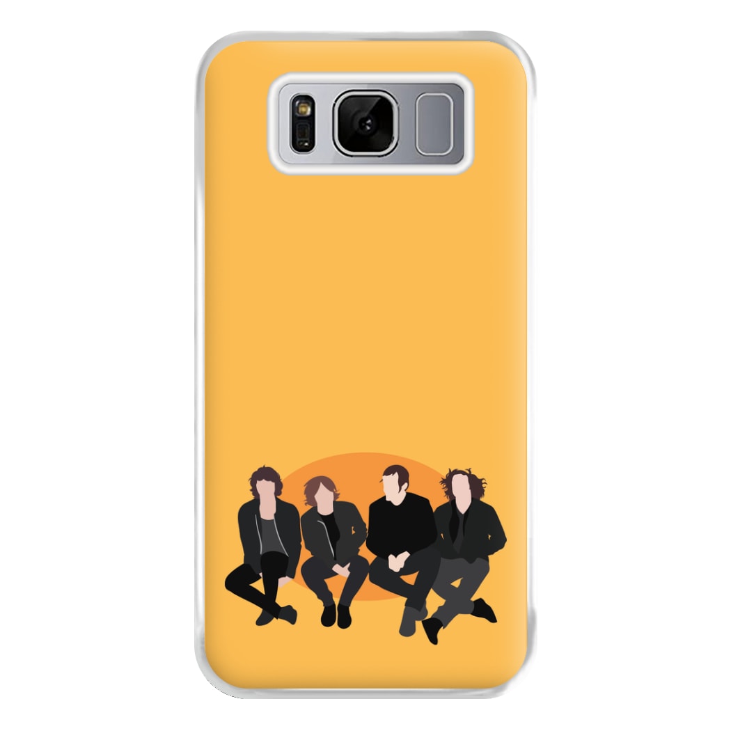 Sitting Down Phone Case for Galaxy S8 Plus