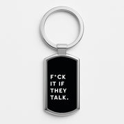 If They Talk Luxury Keyring 1