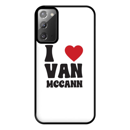 I Heart Vann MaCann Phone Case for Galaxy Note 20 Ultra