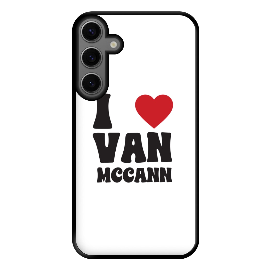 I Heart Vann MaCann Phone Case for Galaxy S23FE