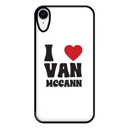 I Heart Vann MaCann Phone Case for iPhone XR