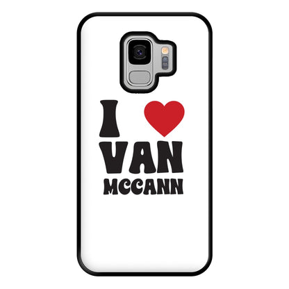 I Heart Vann MaCann Phone Case for Galaxy S9 Plus