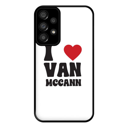 I Heart Vann MaCann Phone Case for Galaxy A33