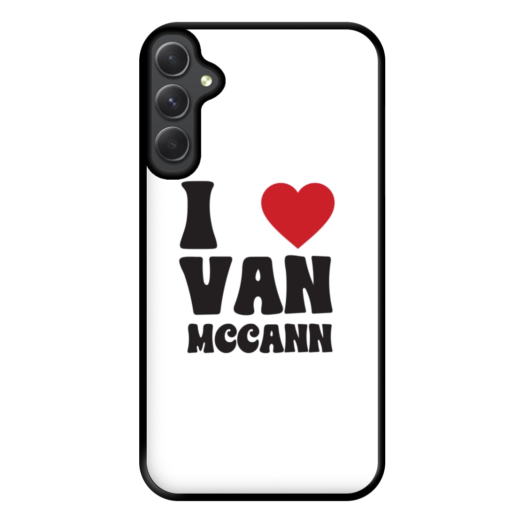 I Heart Vann MaCann Phone Case for Galaxy A14