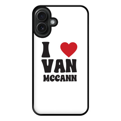 I Heart Vann MaCann Phone Case for iPhone 16 Plus