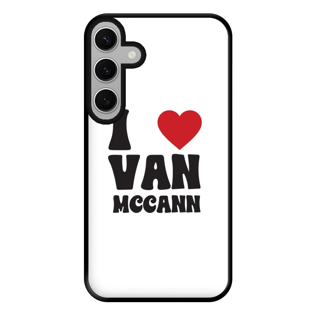 I Heart Vann MaCann Phone Case for Galaxy S24FE