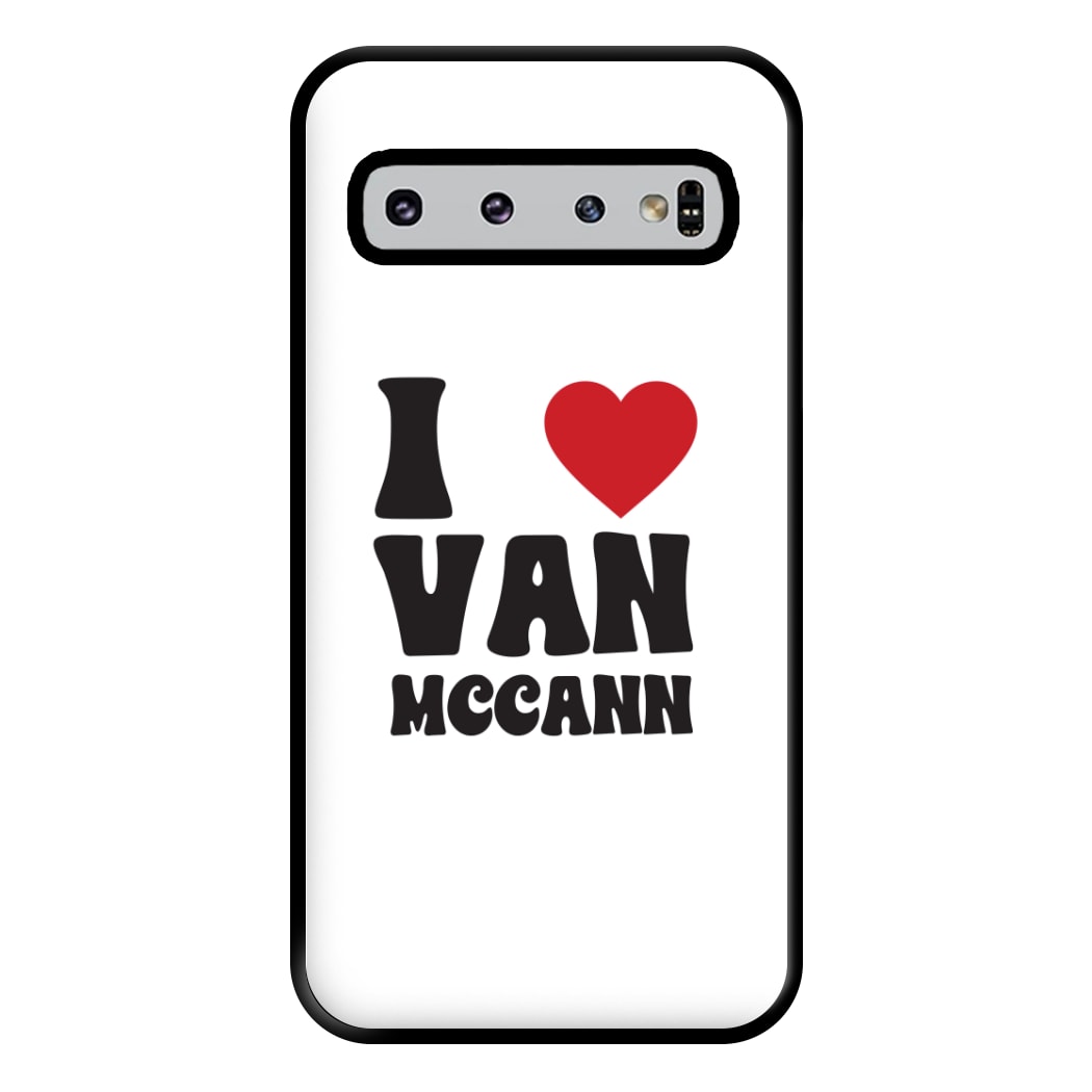 I Heart Vann MaCann Phone Case for Galaxy S10 Plus