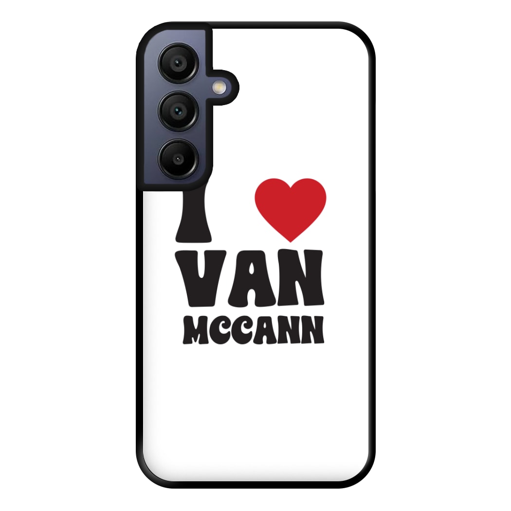 I Heart Vann MaCann Phone Case for Galaxy A15