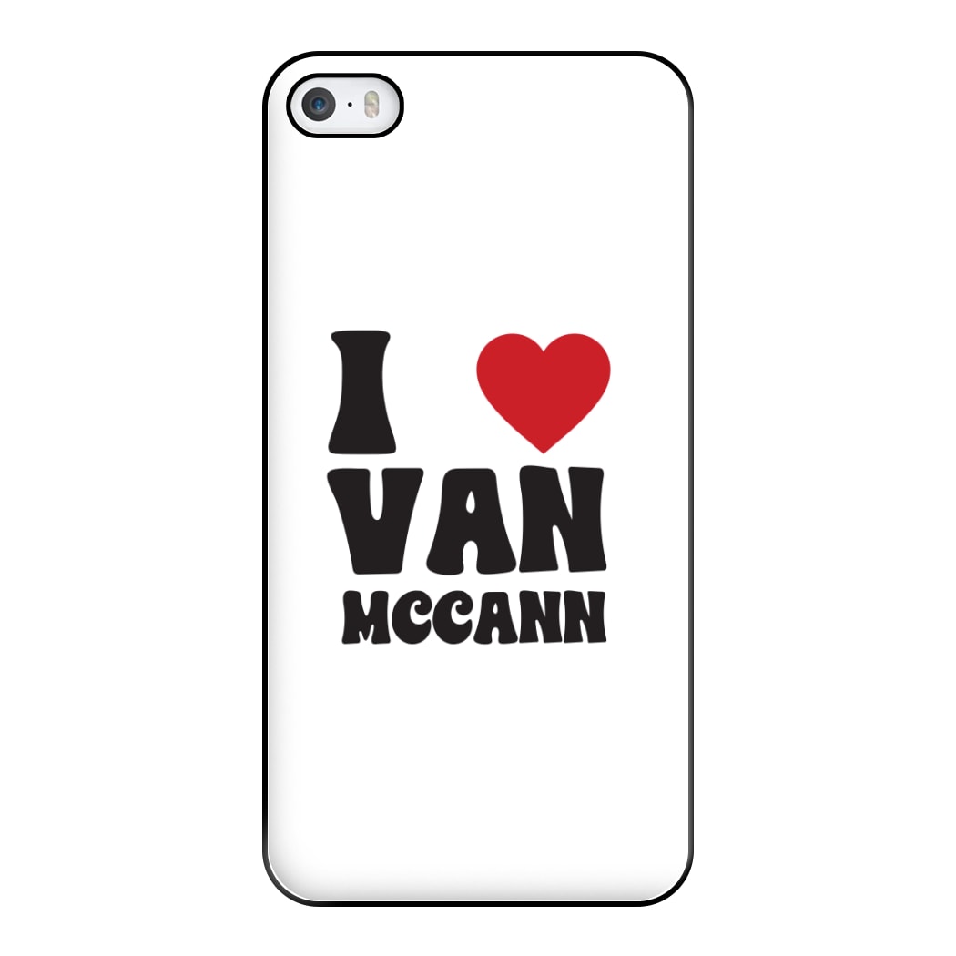 I Heart Vann MaCann Phone Case for iPhone 5 / 5s / SE 2016