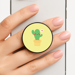 Cute Cactus Phone Grip
