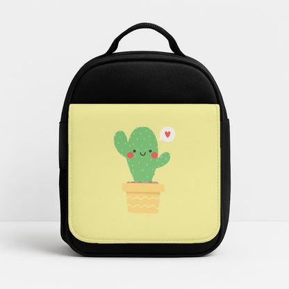 Cute Cactus Insulated Lunchbox