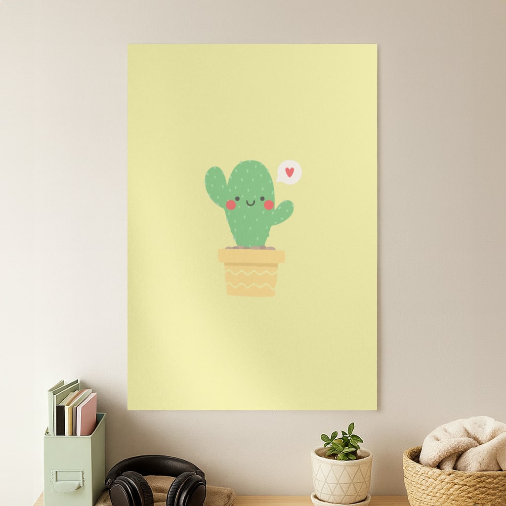 Cute Cactus Poster