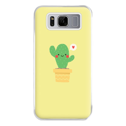 Cute Cactus Phone Case for Galaxy S8 Plus