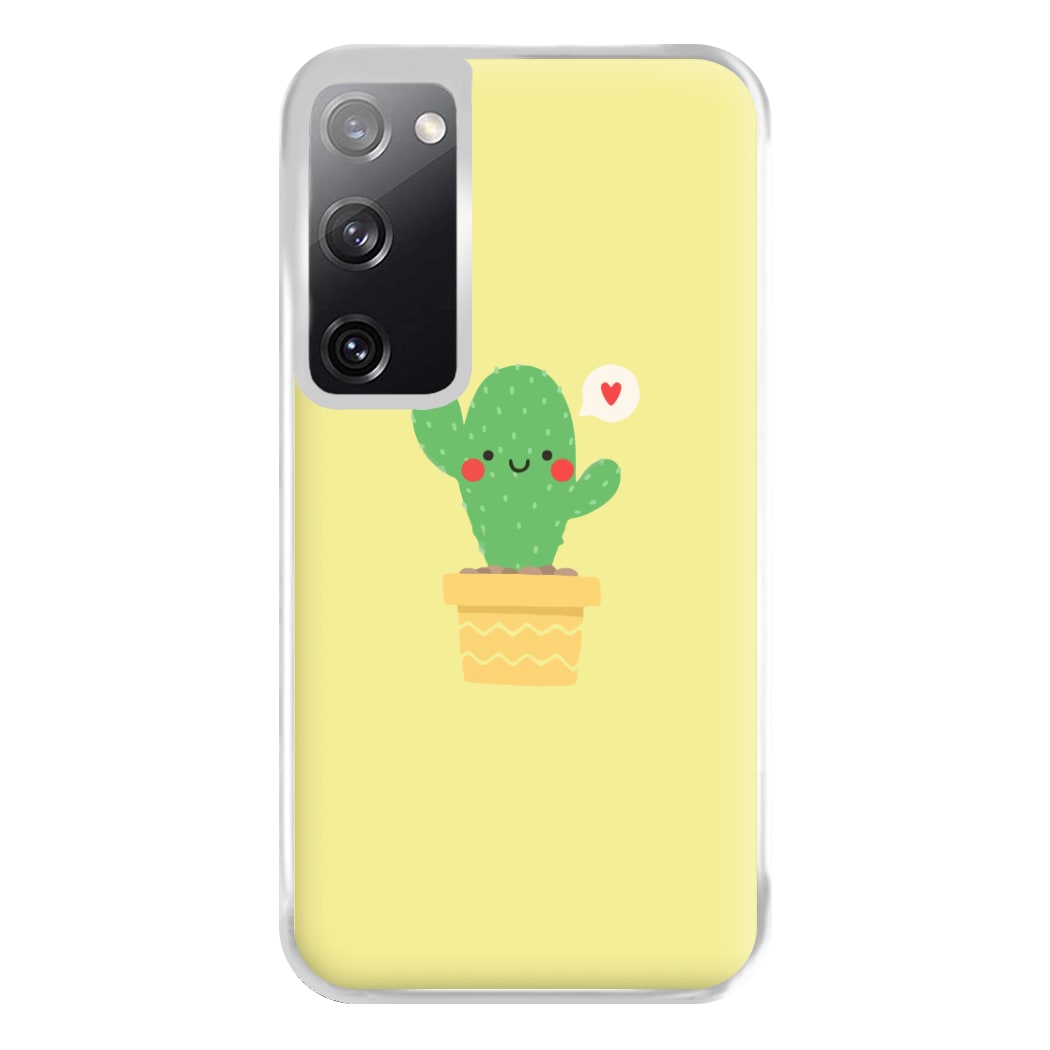 Cute Cactus Phone Case for Galaxy S20