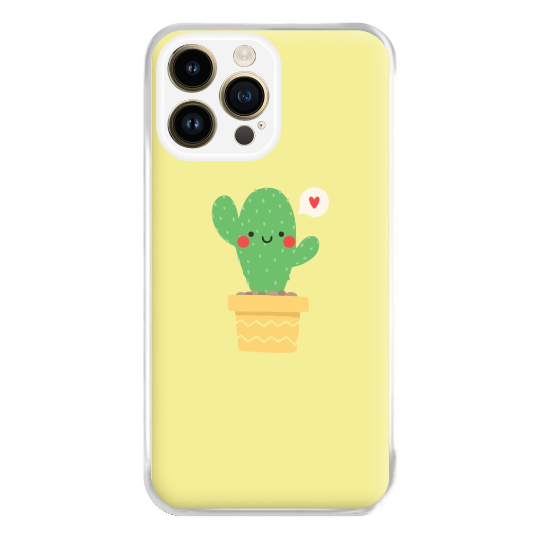 Cute Cactus Phone Case for iPhone 14 Pro Max