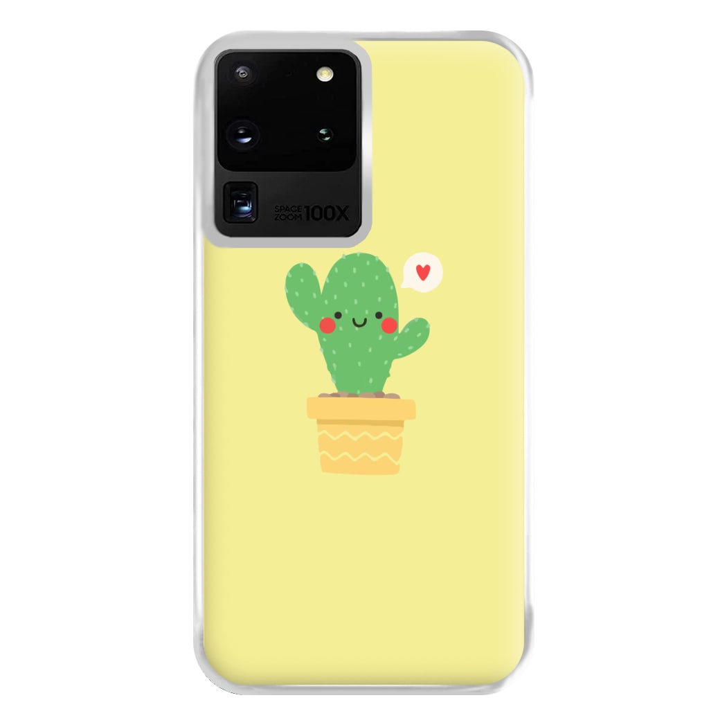 Cute Cactus Phone Case for Galaxy S20 Ultra