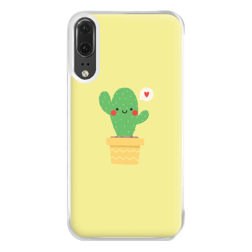 Cute Cactus Phone Case for Huawei P20