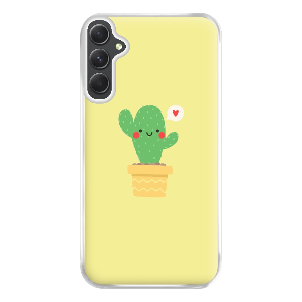 Cute Cactus Phone Case for Galaxy A14