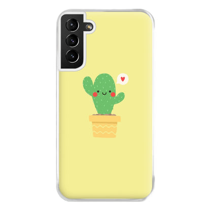 Cute Cactus Phone Case for Galaxy S21 Plus