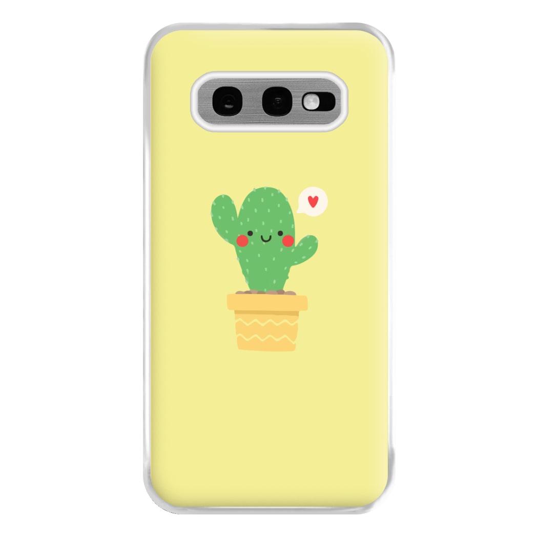 Cute Cactus Phone Case for Galaxy S10e