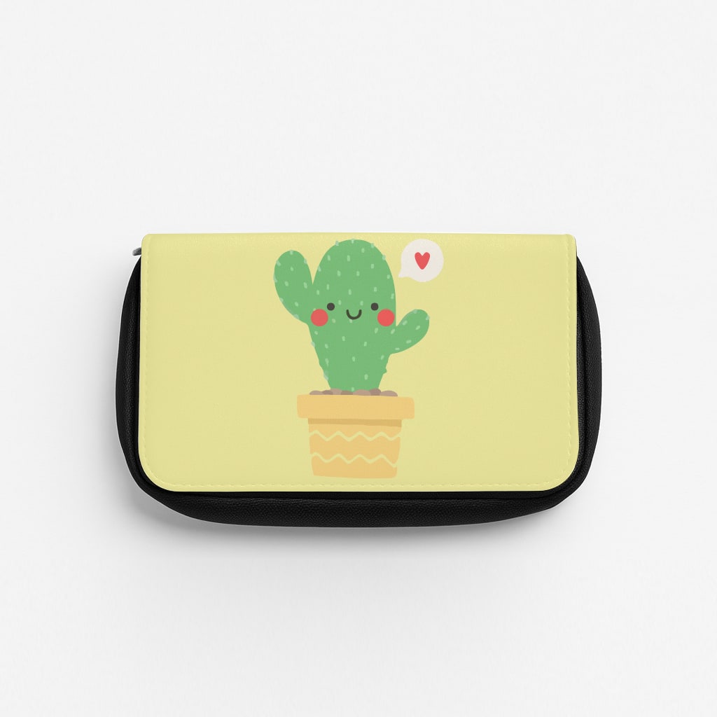 Cute Cactus Pencil Case