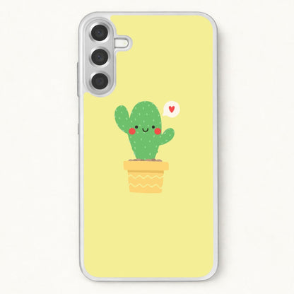 Cute Cactus Phone Case for Galaxy A17