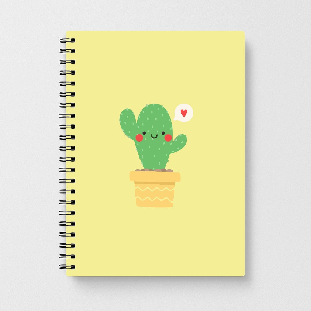 Cute Cactus Notebook