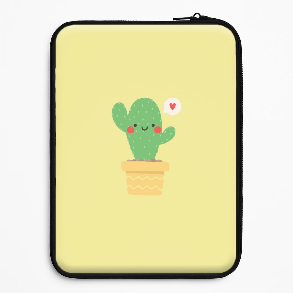 Cute Cactus Laptop Sleeve